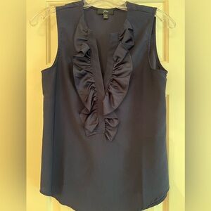 J. Crew navy blouse. Size xxs